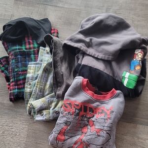 Spidey Kids Graphic Sweatshirt - Gray and Red